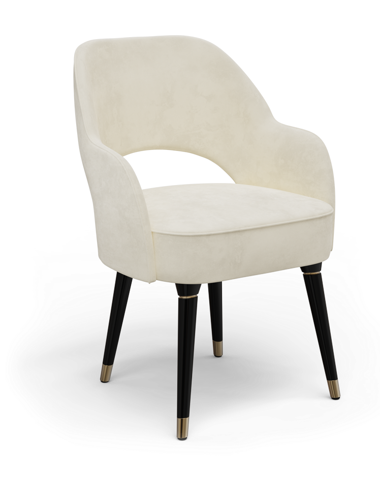 Krzesło Colton z podłokietnikami