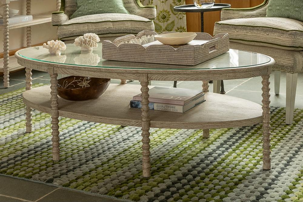 Stolik kawowy Tormarton Washed Acacia