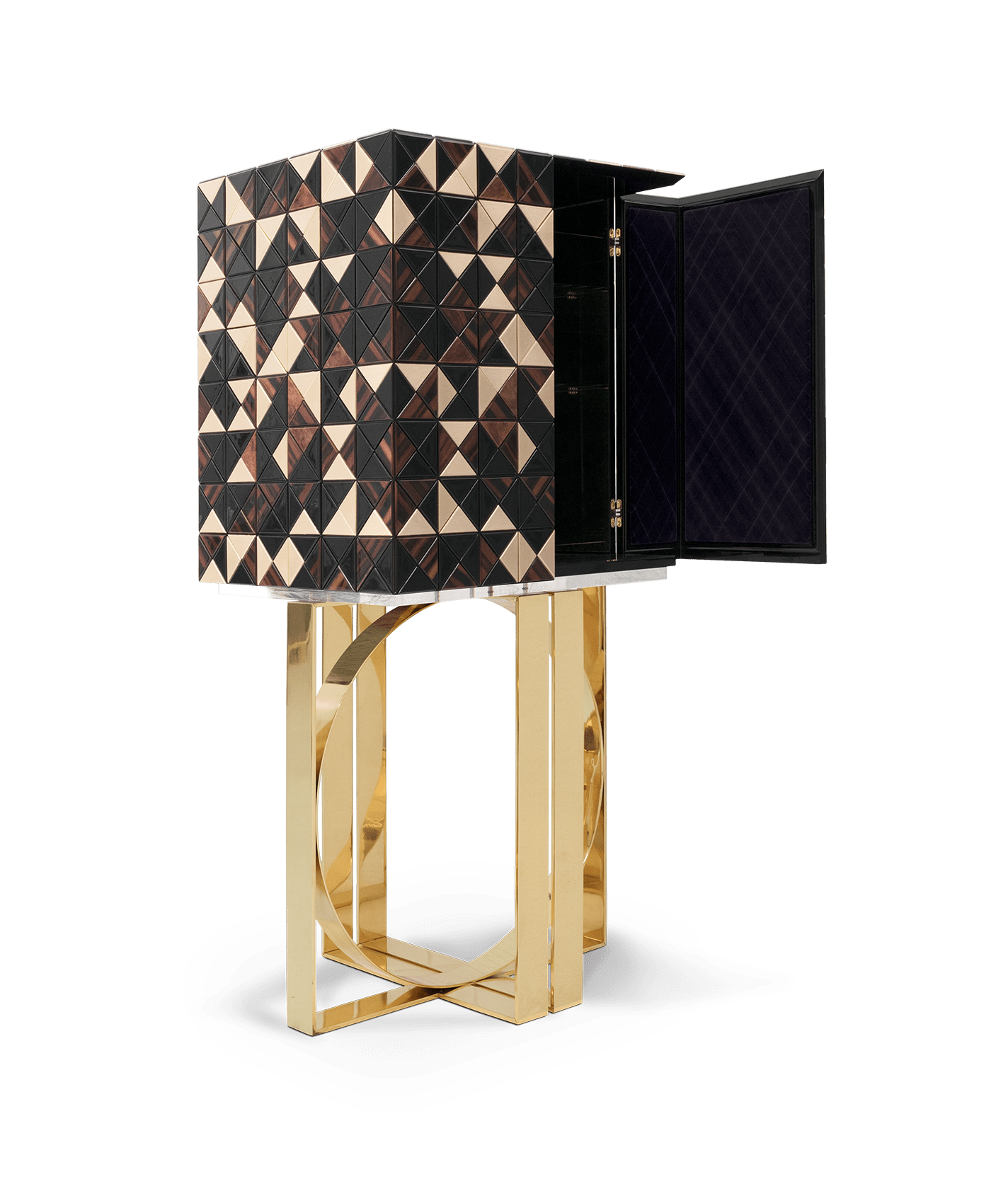 Szafka Mosaic z orzecha