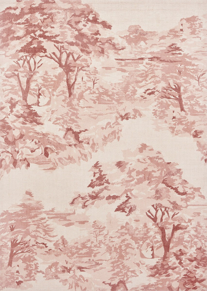 Dywan Landscape Toile Light Pink 162602 | Rozmiar: 200 x 280 cm