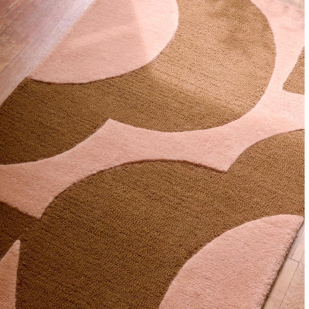 Dywan Prism Flower Pink/Terracotta