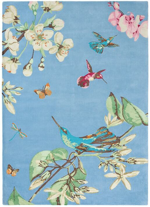 Dywan Hummingbird Blue 37808 | Rozmiar: 200 x 280 cm