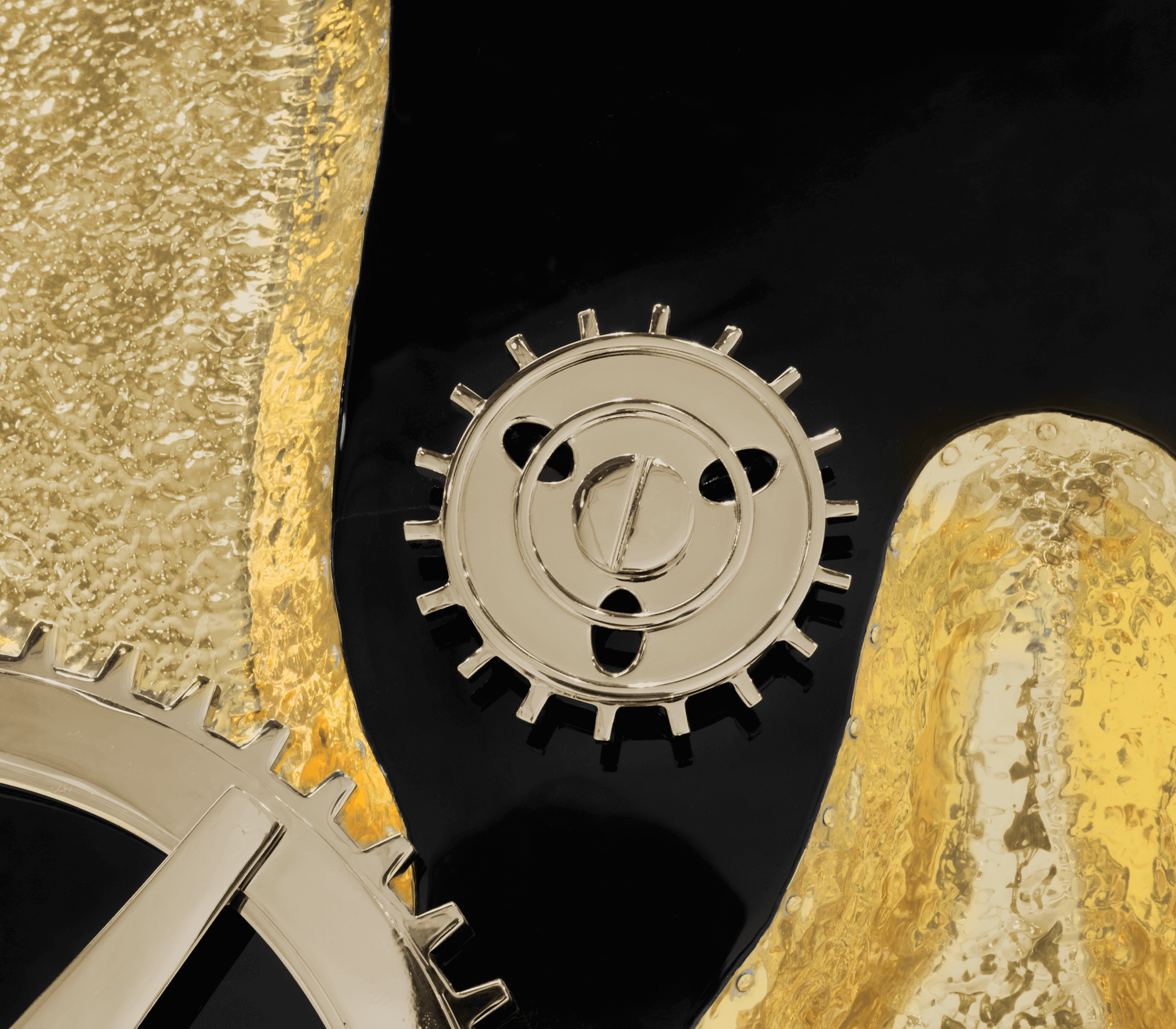 Czarno-złoty sejf Elite Tycoon