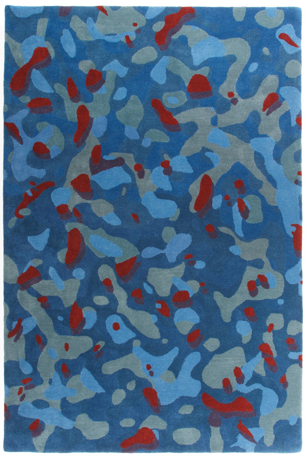 Dywan Camouflage Macro Blue