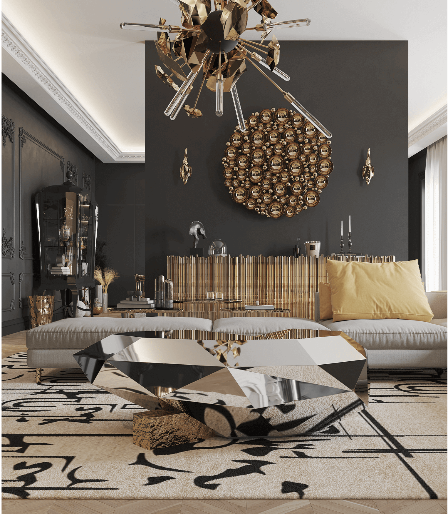 Stolik kawowy Prism Luxe