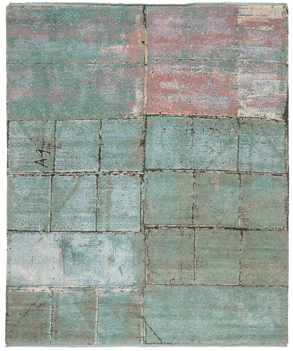 Dywan Billboard 1 Blue | Rozmiar: 300 x 400 cm