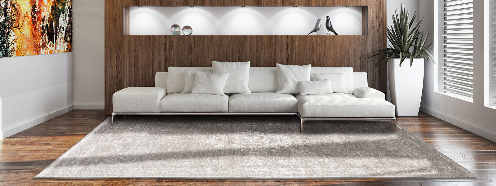 Dywan 8382 White Pepper | Rozmiar: 280 x 360 cm
