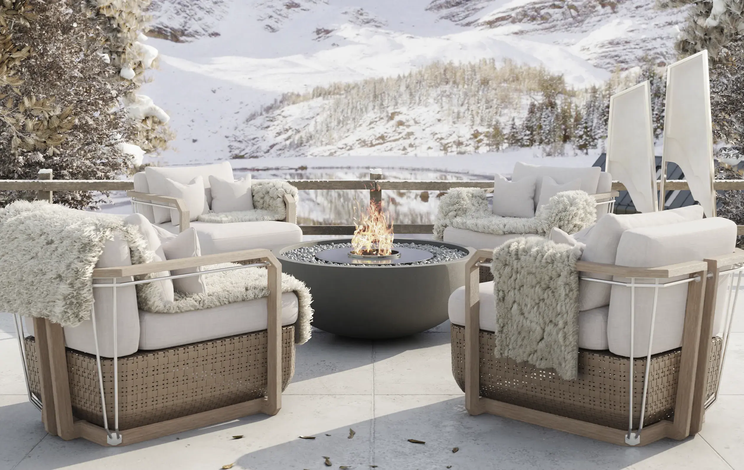 Drewniany fotel ogrodowy Heritage - 2