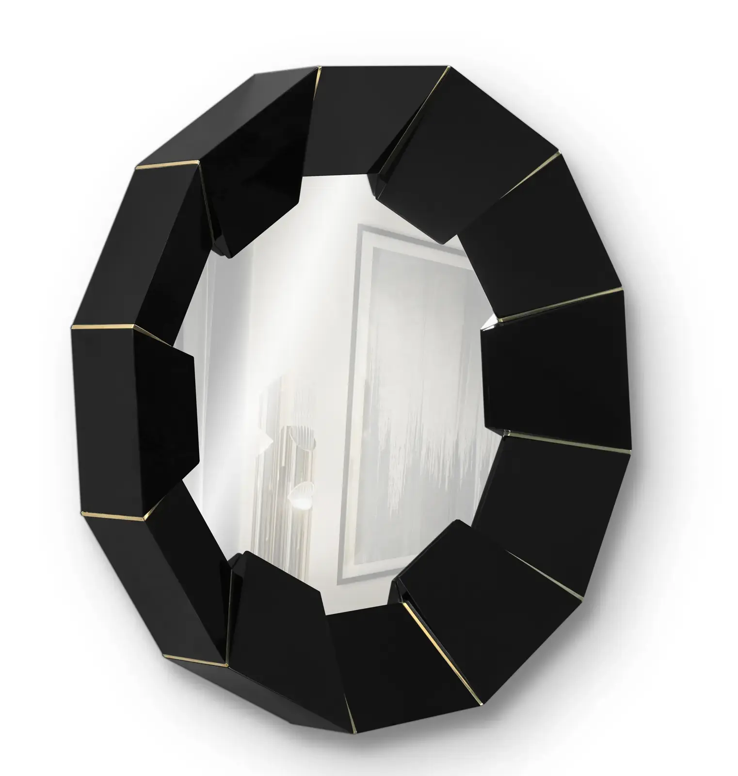 Lustro Radiance czarne