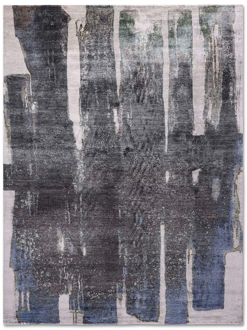 Dywan No. 04 Black on Beige | Rozmiar: 250 x 300 cm