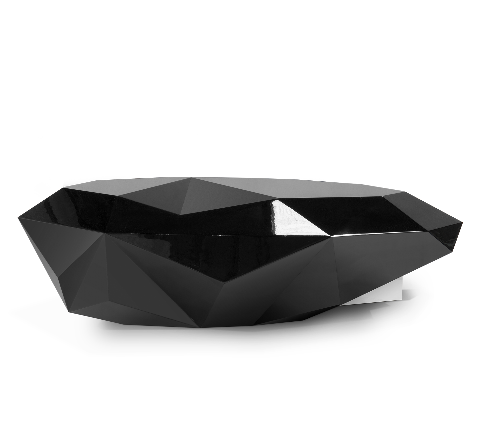 Czarny stolik kawowy Prism