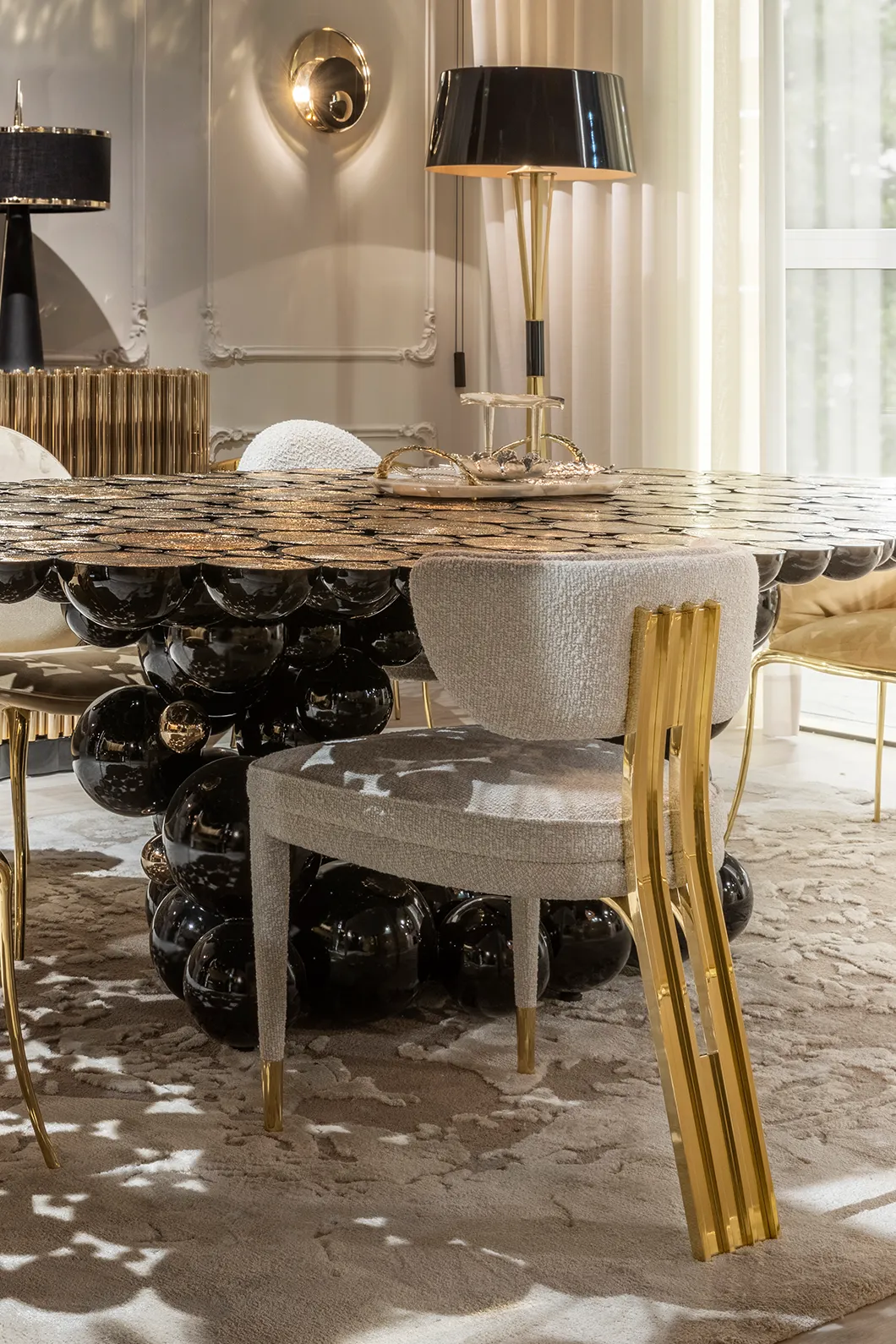 Krzesło jadalniane Lattice