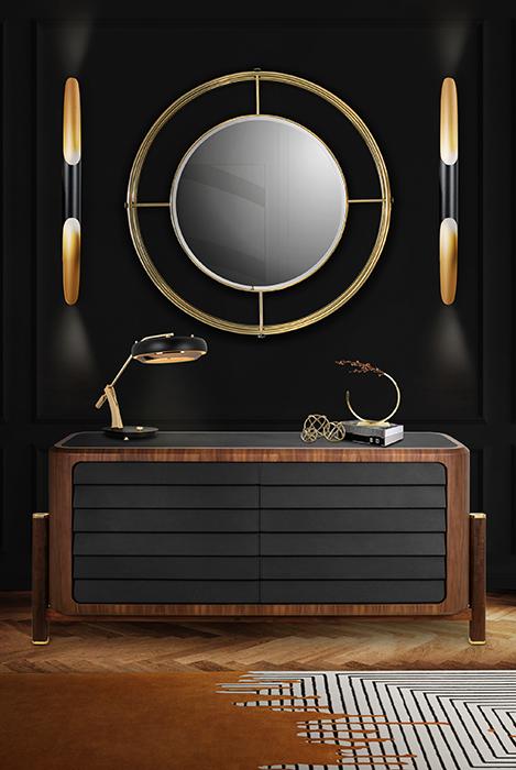 Lustro ścienne Noir - 1