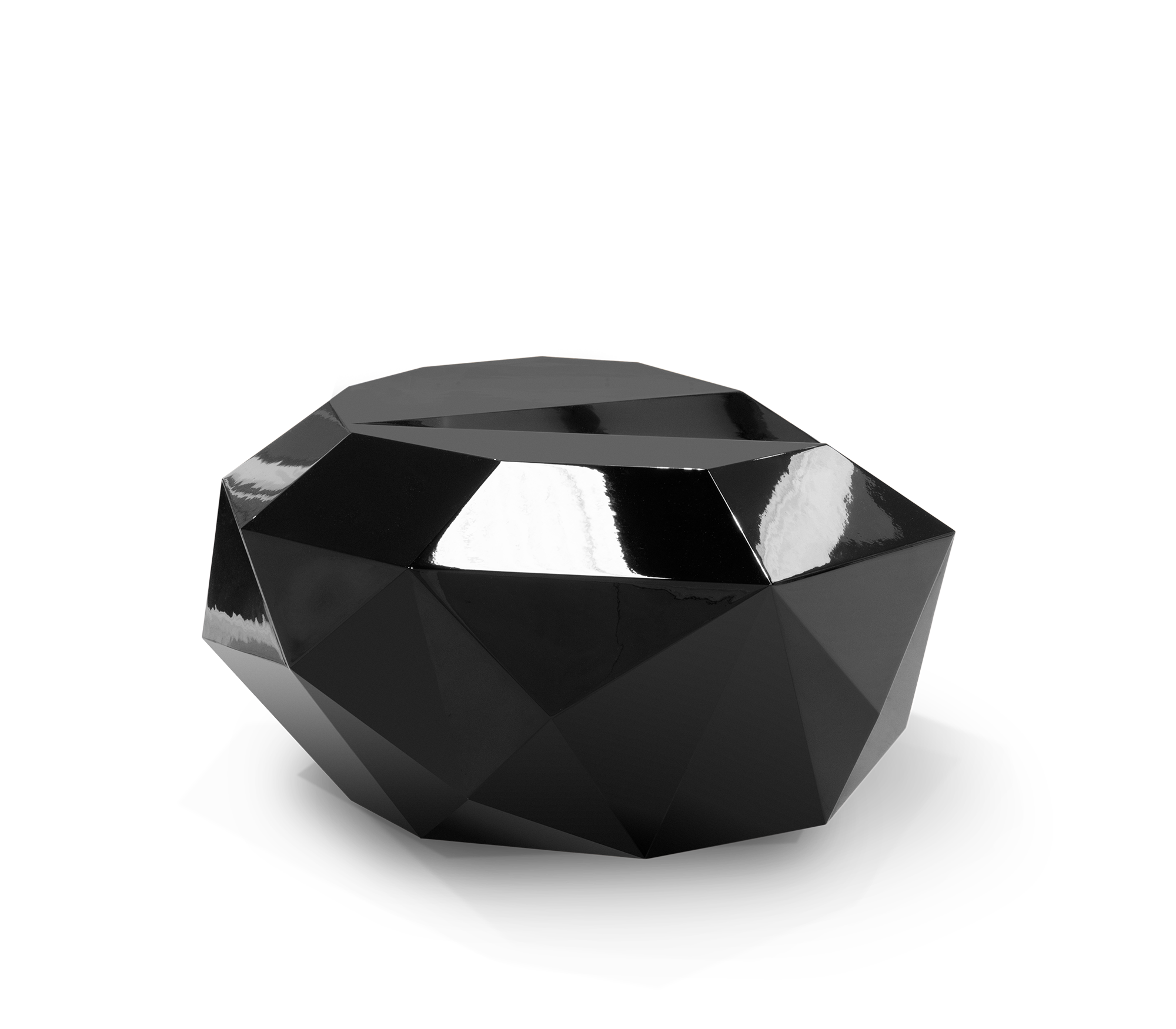 Czarny stolik kawowy Prism