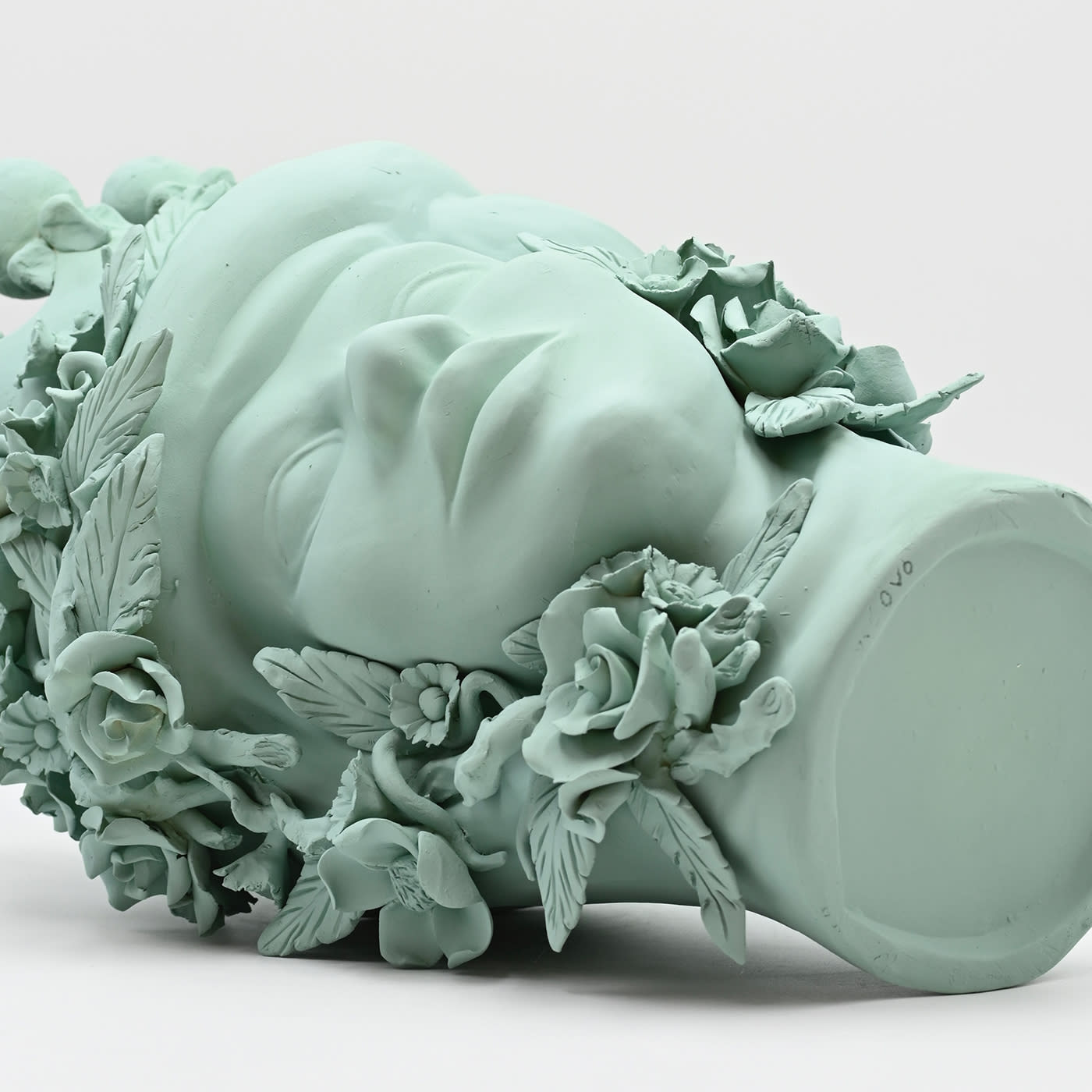 Ręcznie wykonana rzeźba Głowa Maura