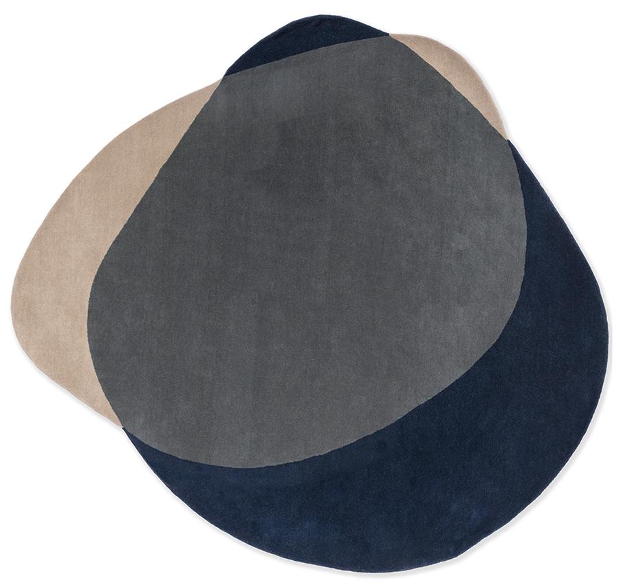 Dywan Element Arp Blue | Rozmiar: 233 x 255 cm