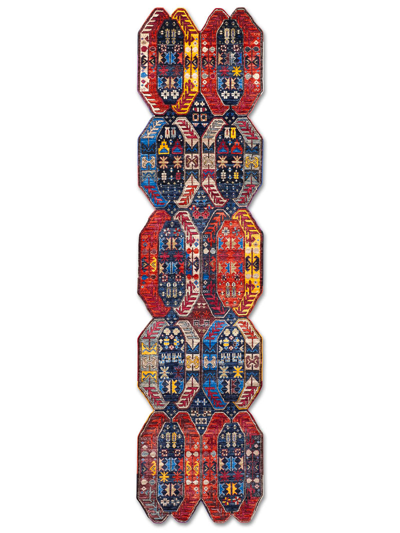 Dywan Multishape No. 09 | Rozmiar: 86 x 327 cm