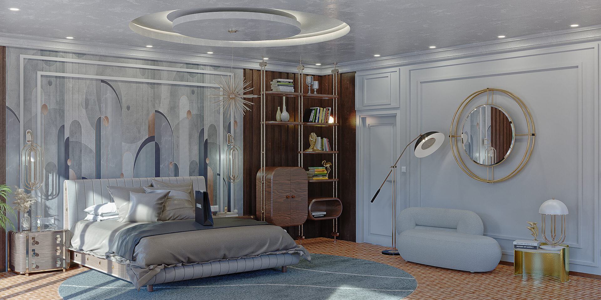 Lampa podłogowa Voyager - 13