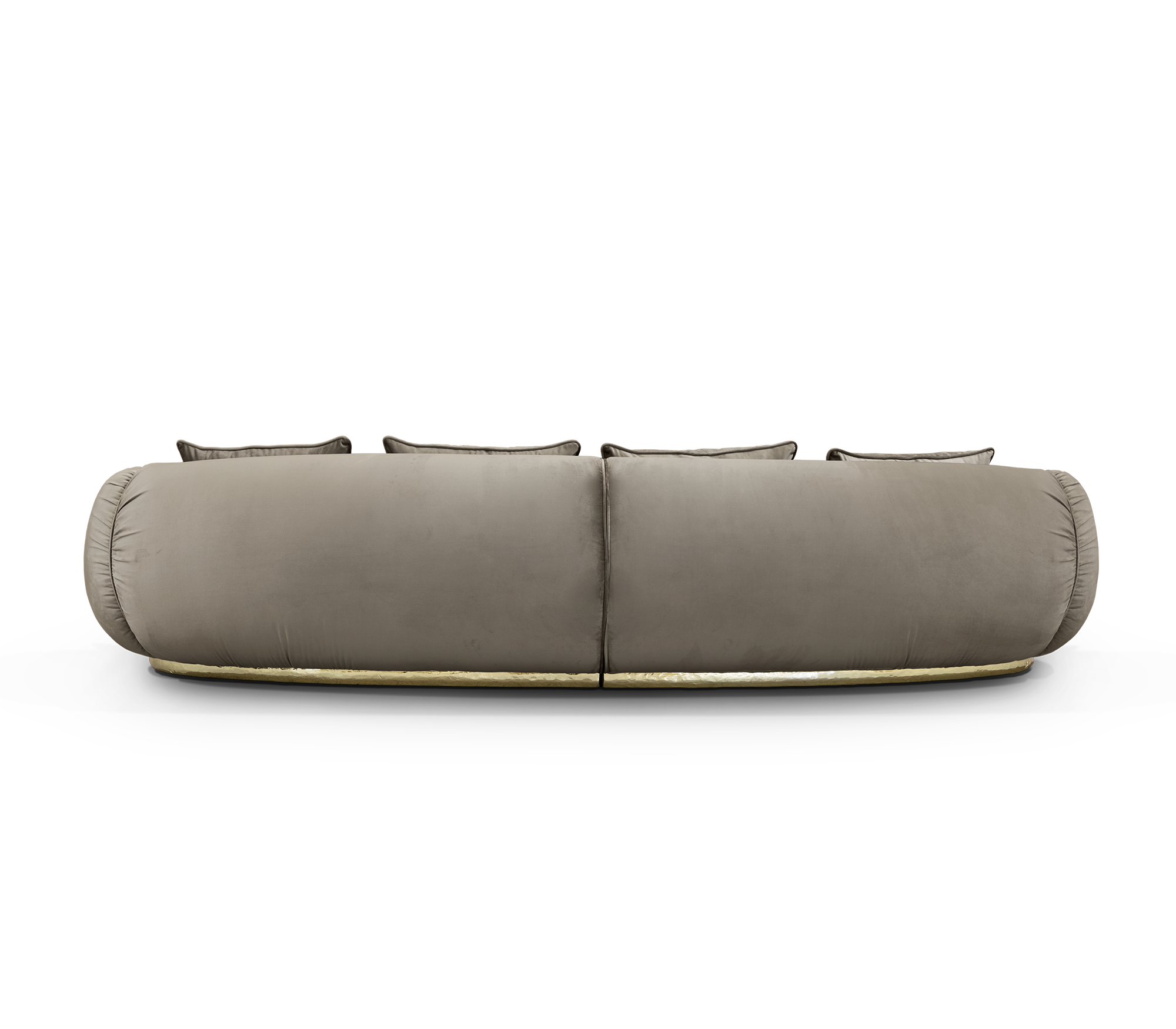 Zakrzywiona sofa Solara Luxe