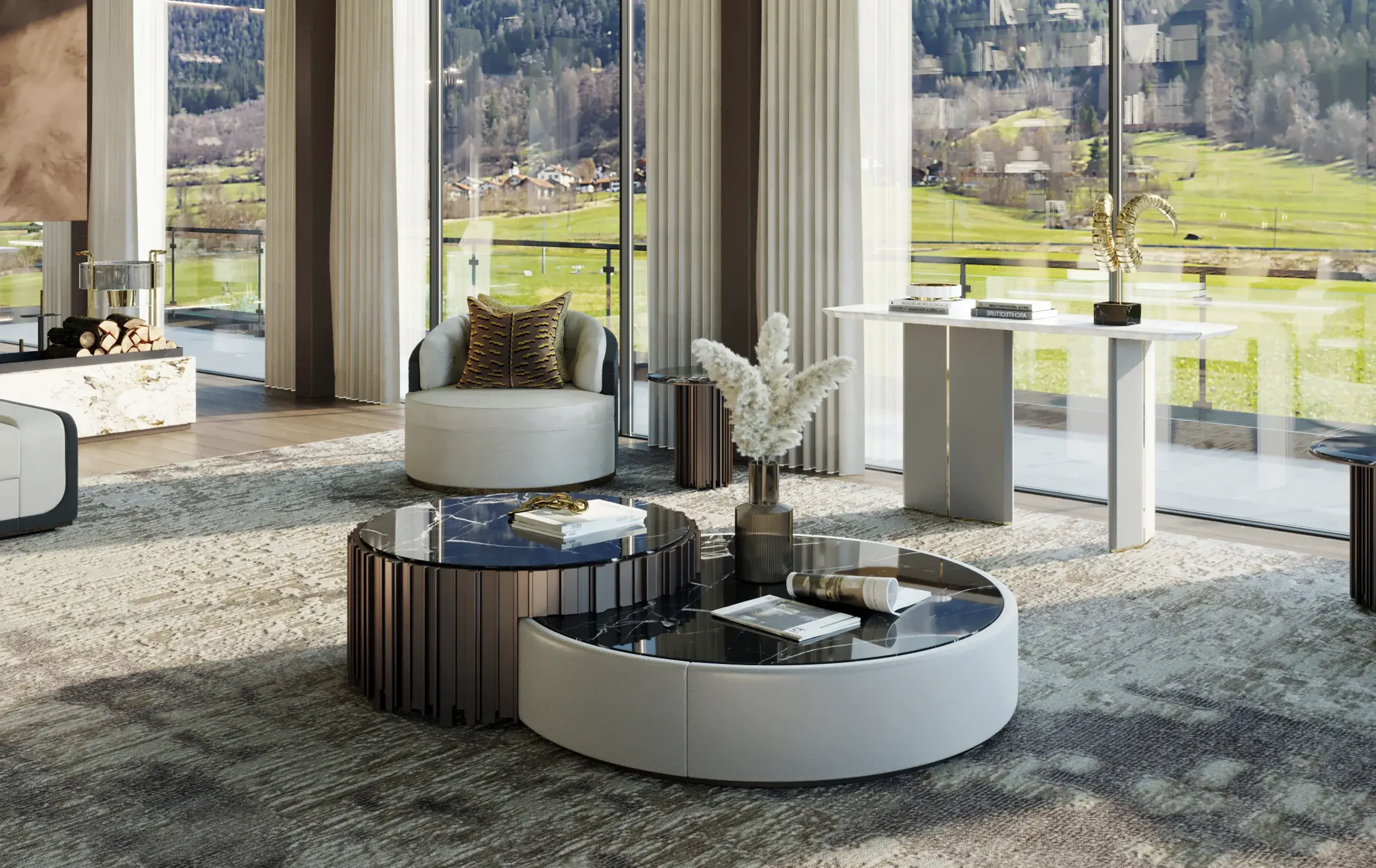 Stolik kawowy Imperial Set I - 6