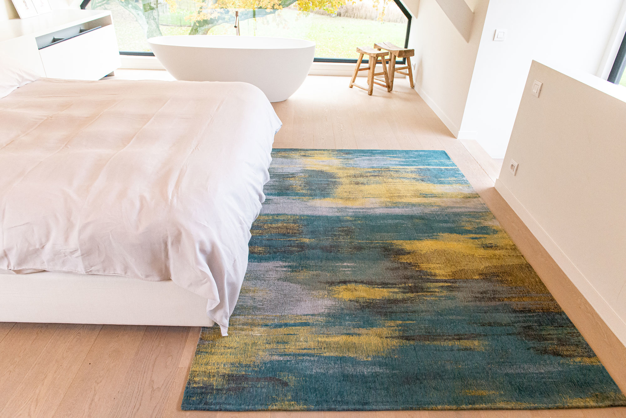Dywan Nymphea Blue | Rozmiar: 200 x 280 cm
