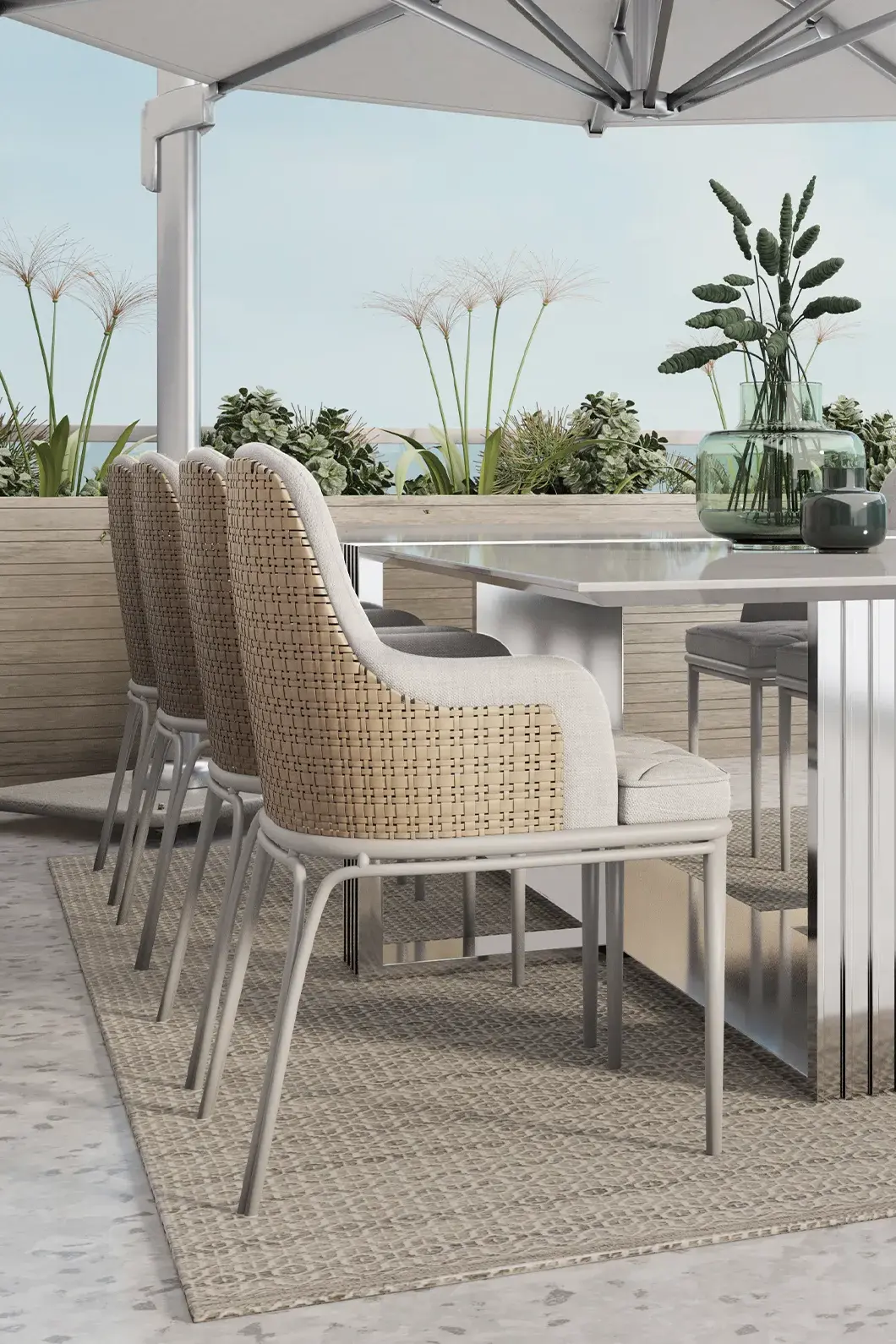 Drewniane krzesło jadalniane ogrodowe Regal - 1