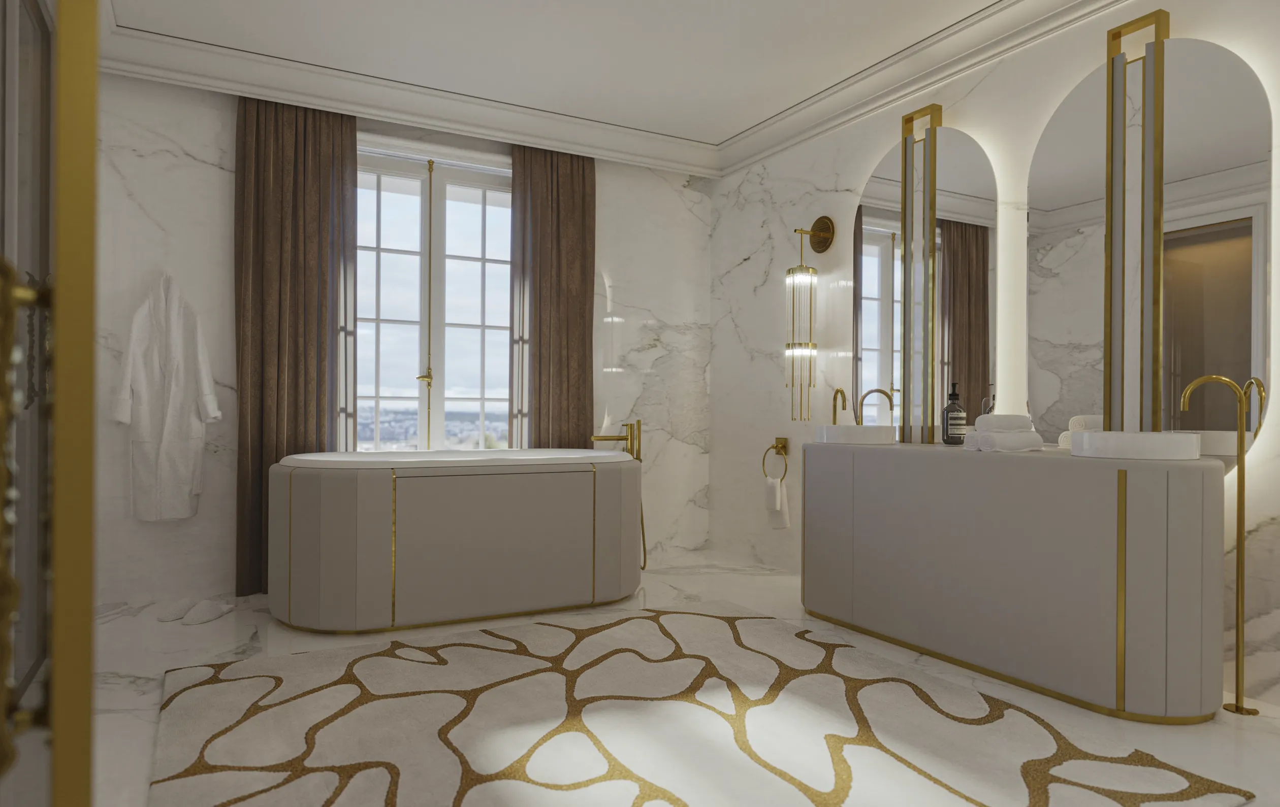 Wanna wolnostojąca Regal Soak White - 2