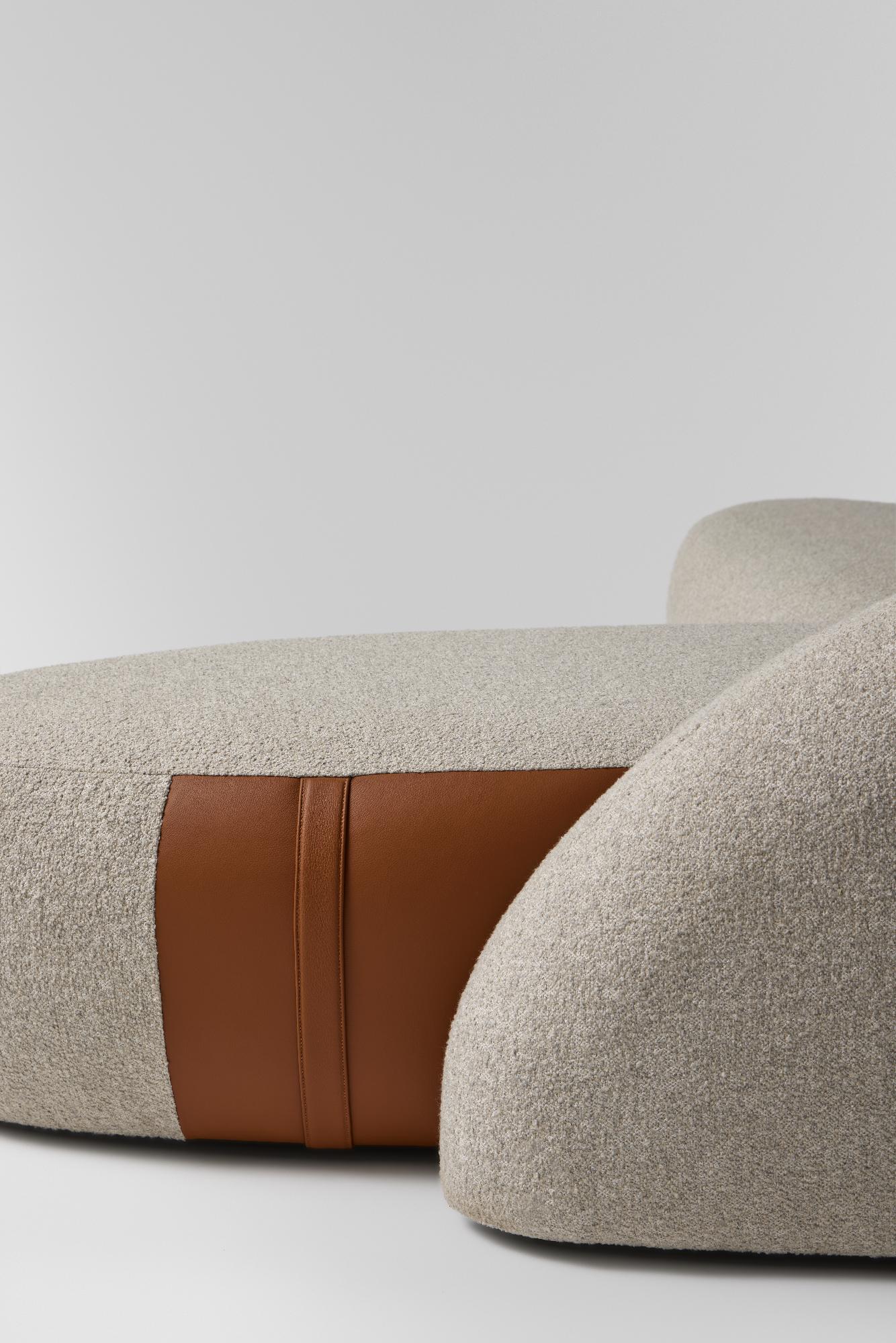 Beżowa sofa Beluga