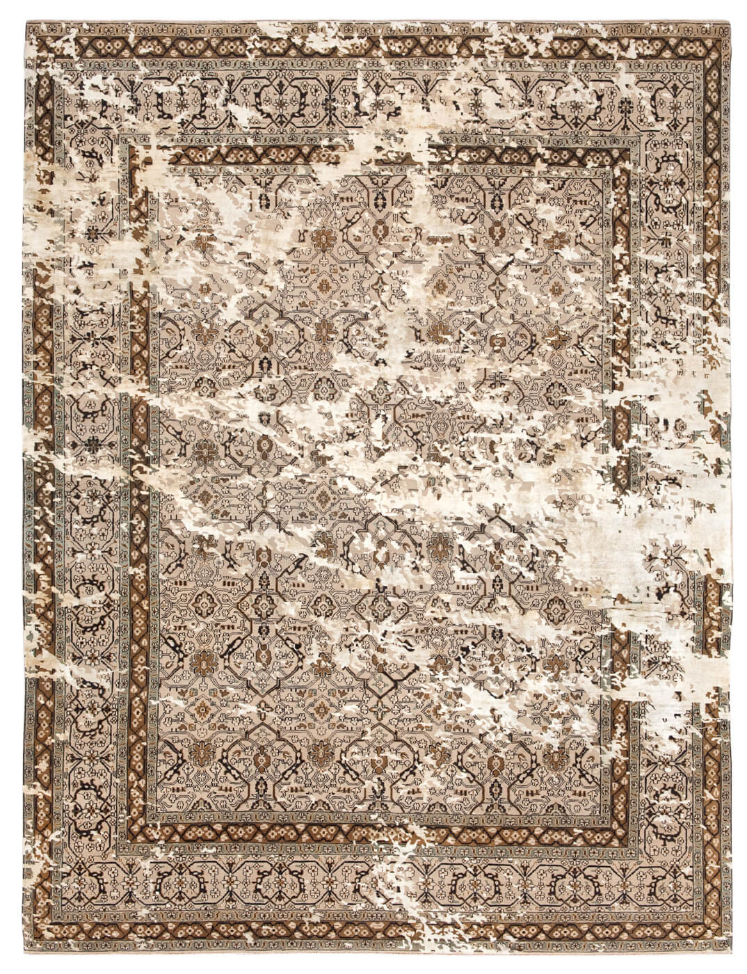 Dywan Tabriz Lexington Sky Camelgrey Silvergrey Silk | Rozmiar: 250 x 300 cm