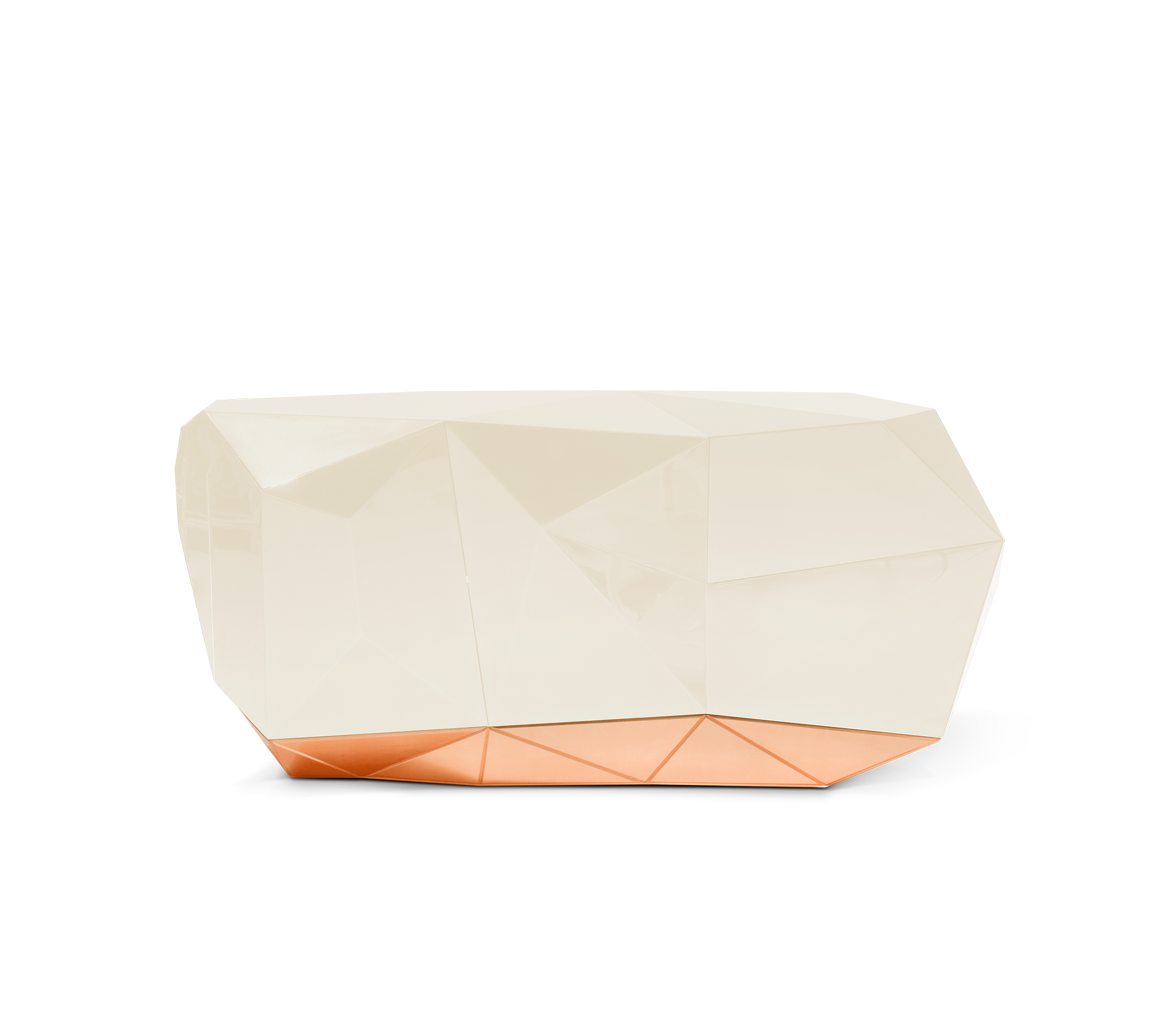 Kremowy kredens Prism