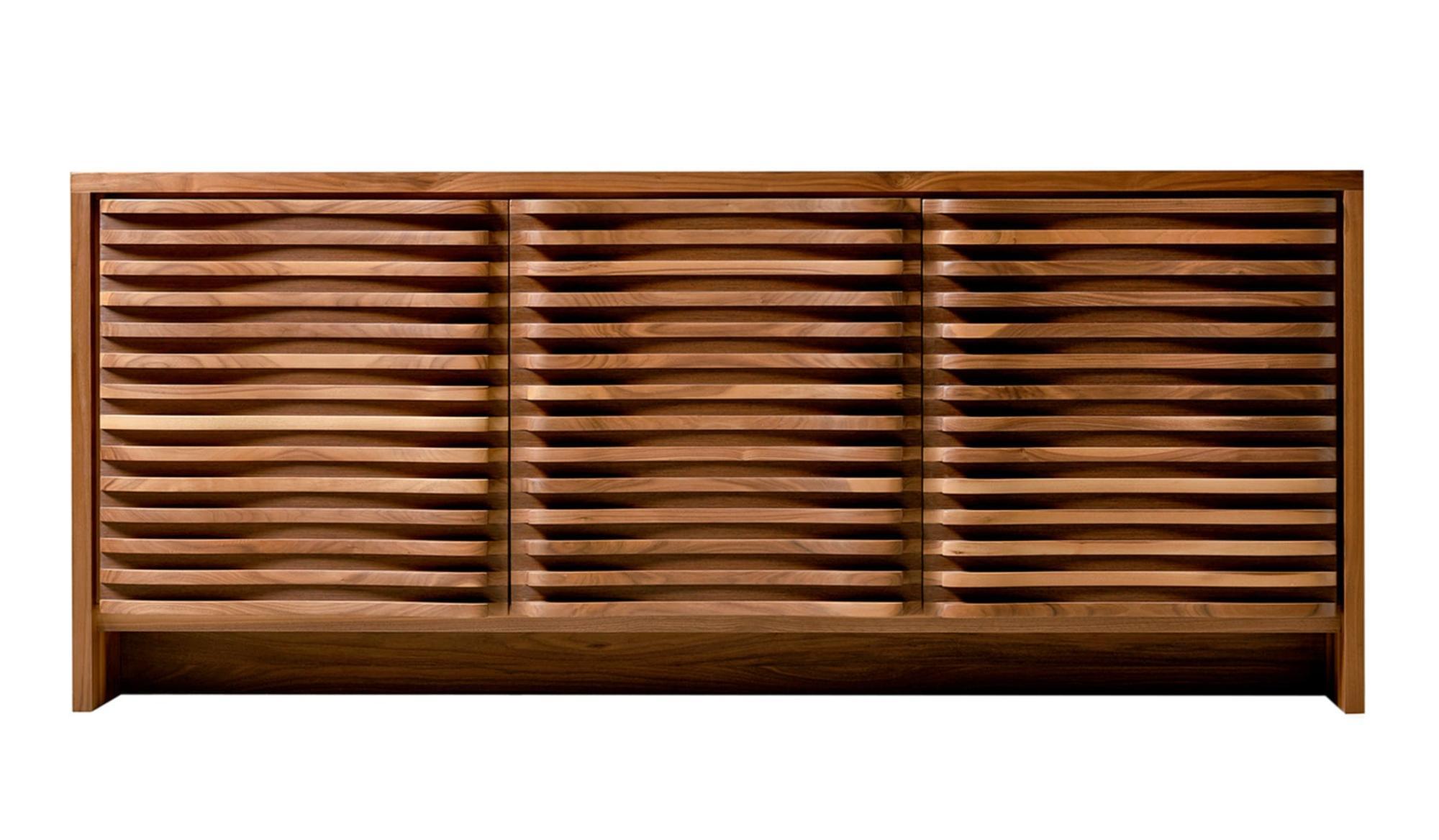 Brązowy kredens Sinuo