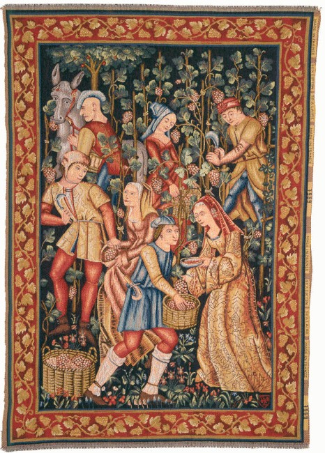 Gobelin Grape Harvest