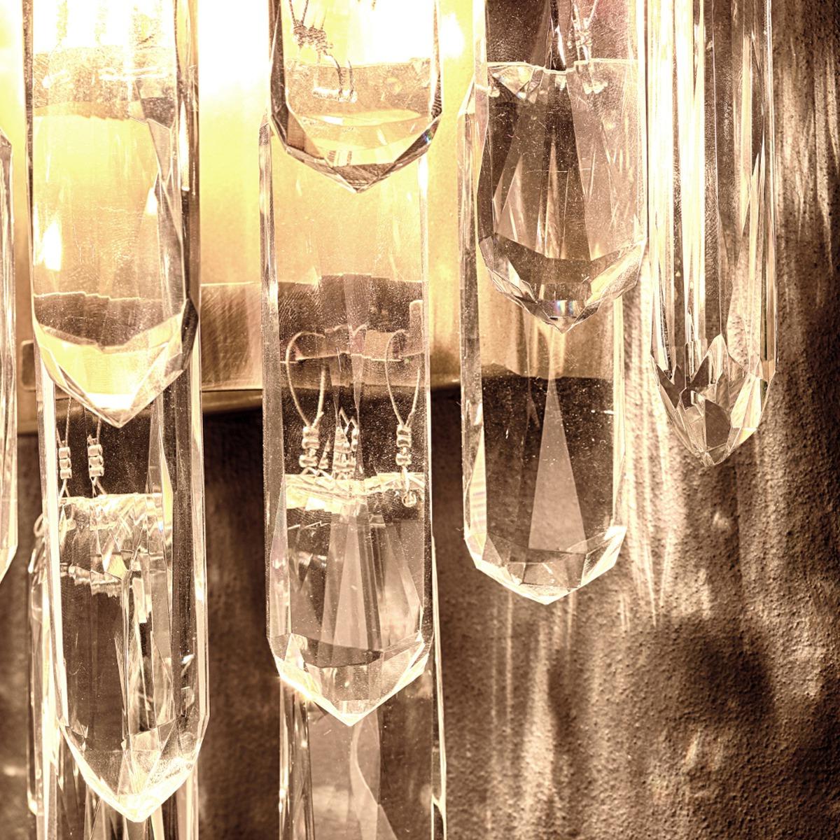 Kinkiet mosiężny Flow