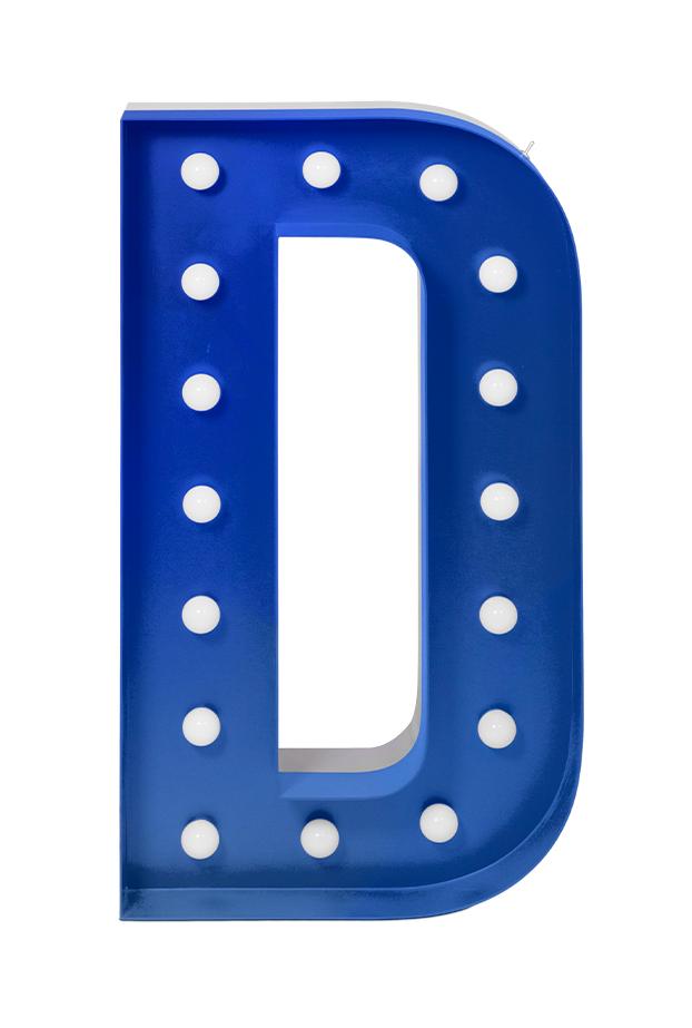 Oświetlenie literka D – Divine