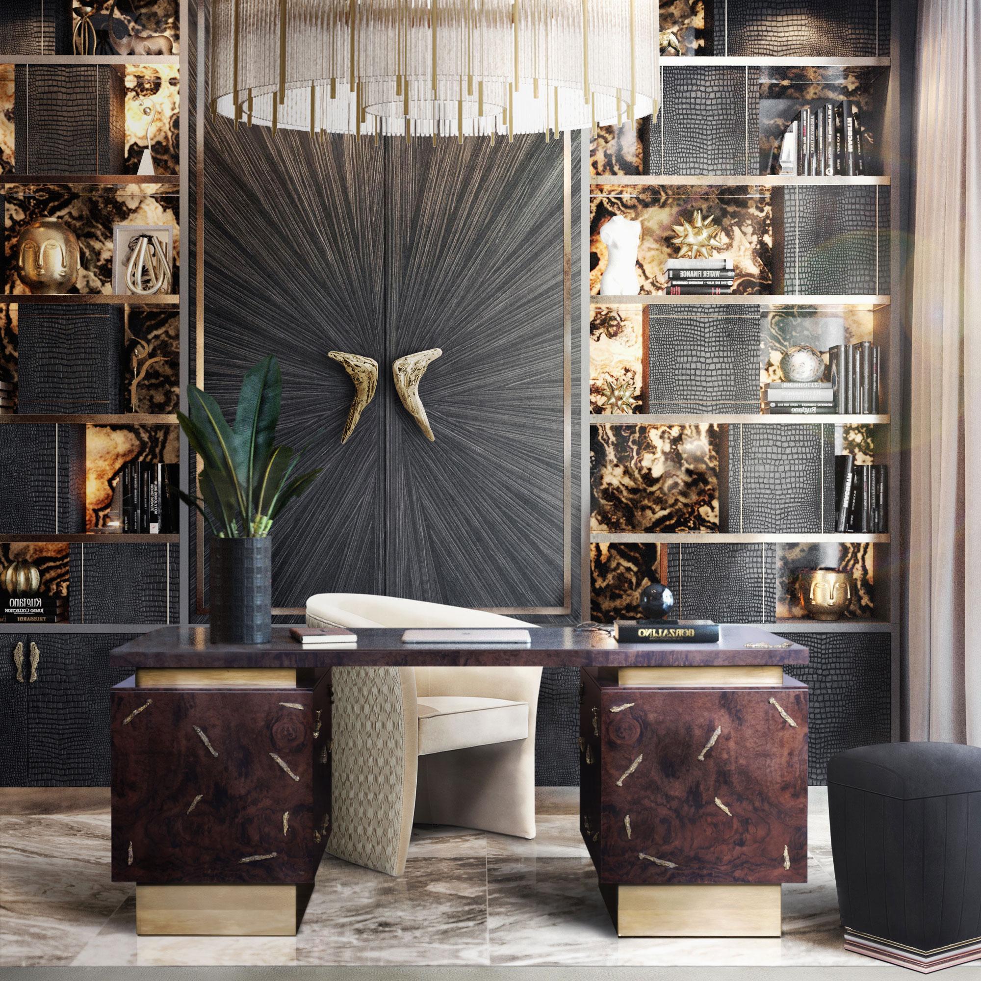 Biurko drewniane designerskie