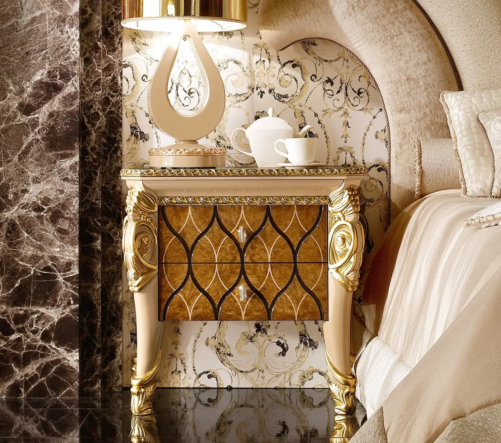 Luksusowa szafka nocna Harmony