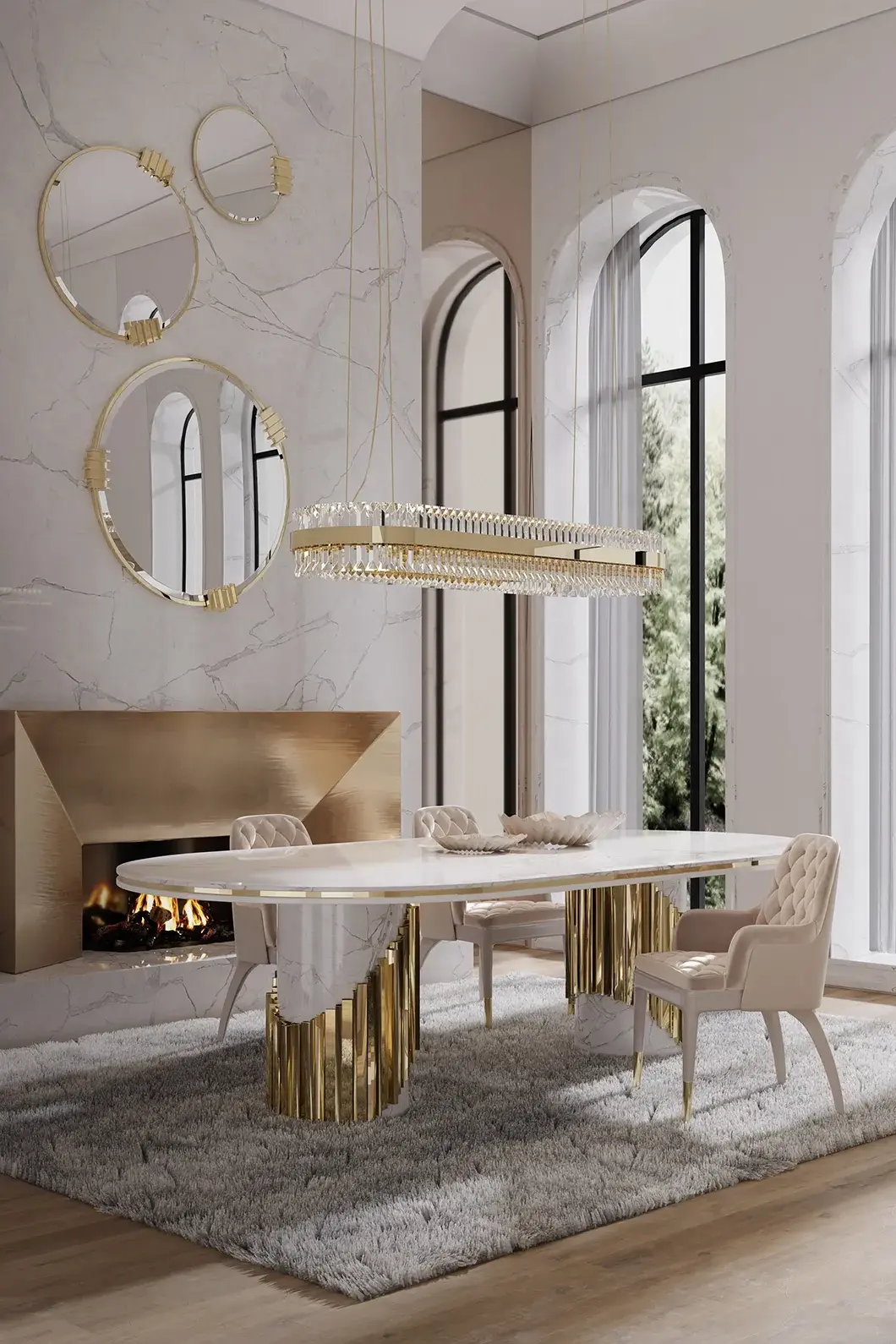 Zestaw luster Whirlwind