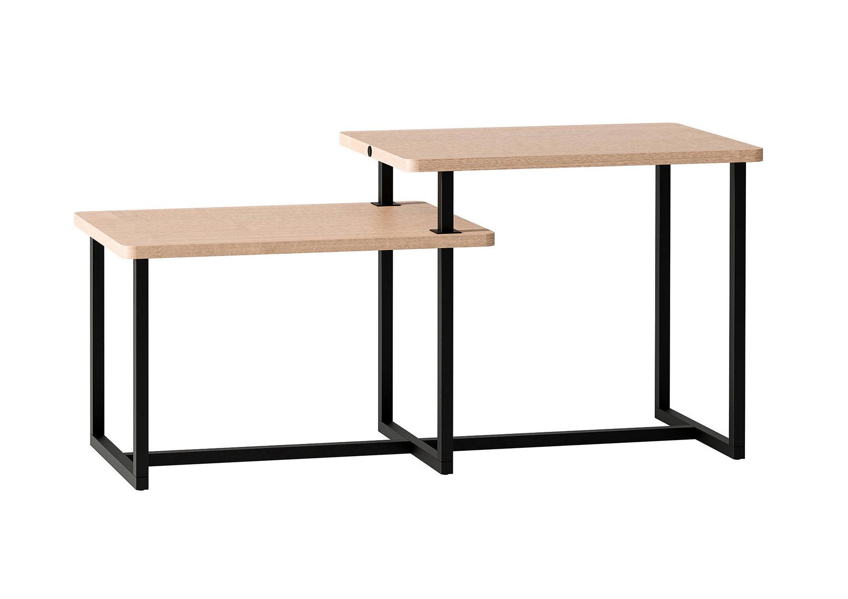 Dwupoziomowy stolik kawowy