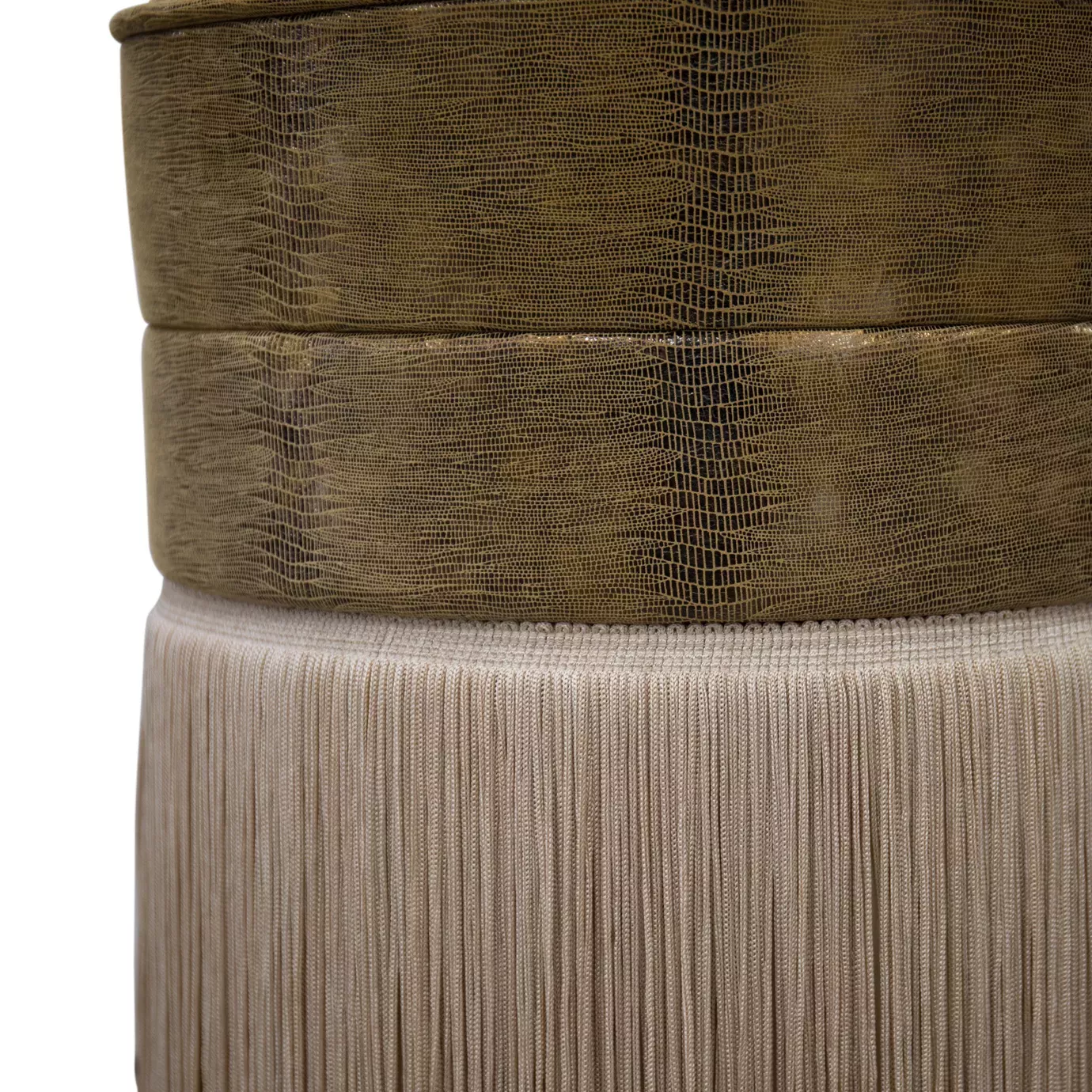 Taboret skórzany Sophia