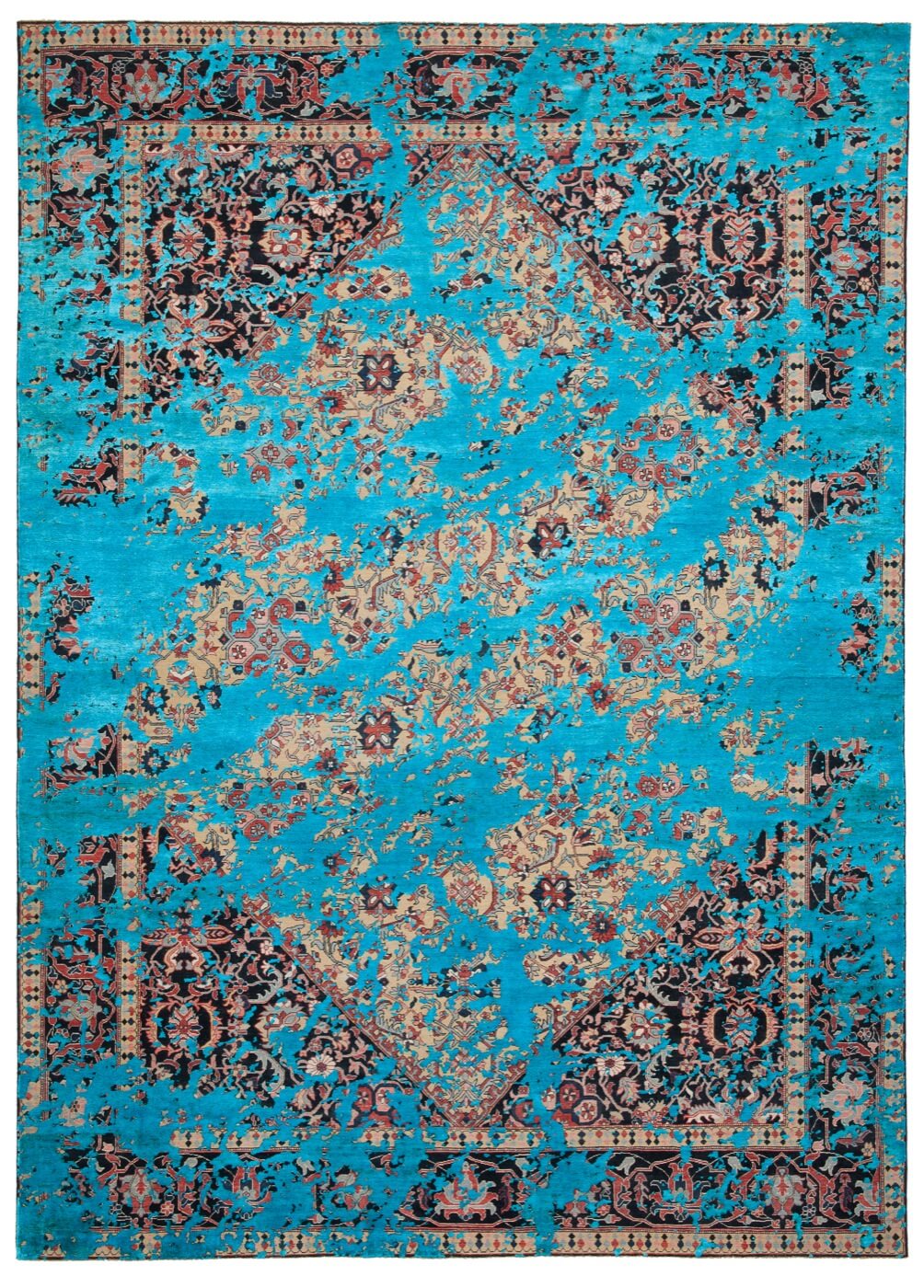 Dywan Serapi Queensbury Double Sky Neonphirozy | Rozmiar: 200 x 300 cm