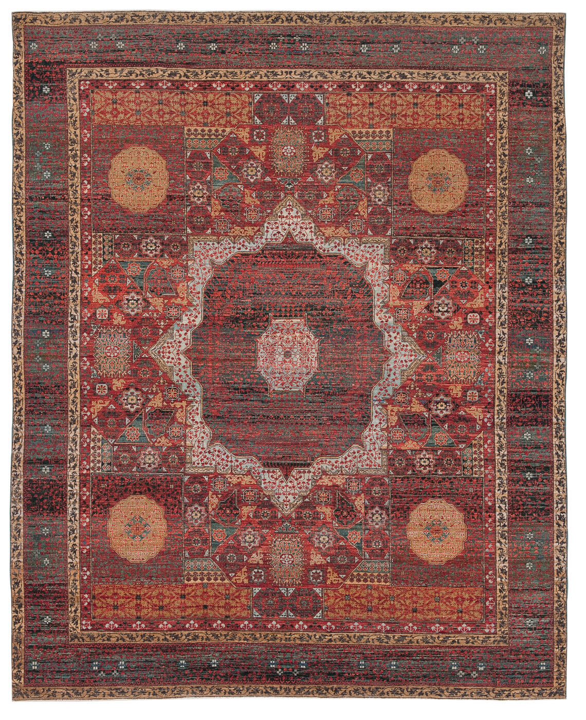 Dywan Mamluk Columbus Red