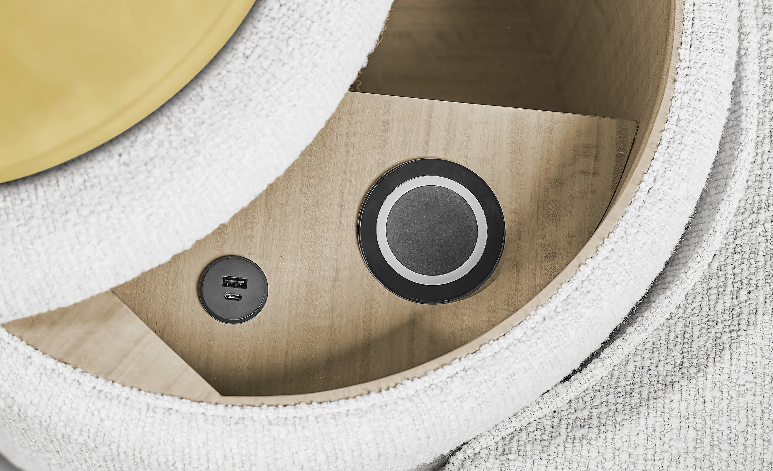 Sofa okrągła Lattice