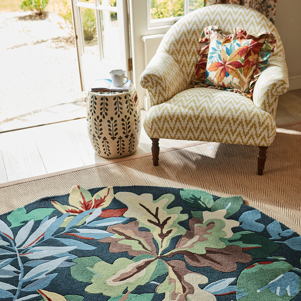 Dywan Robin's Wood Forest Green 146508 | Rozmiar: Ø 200 cm