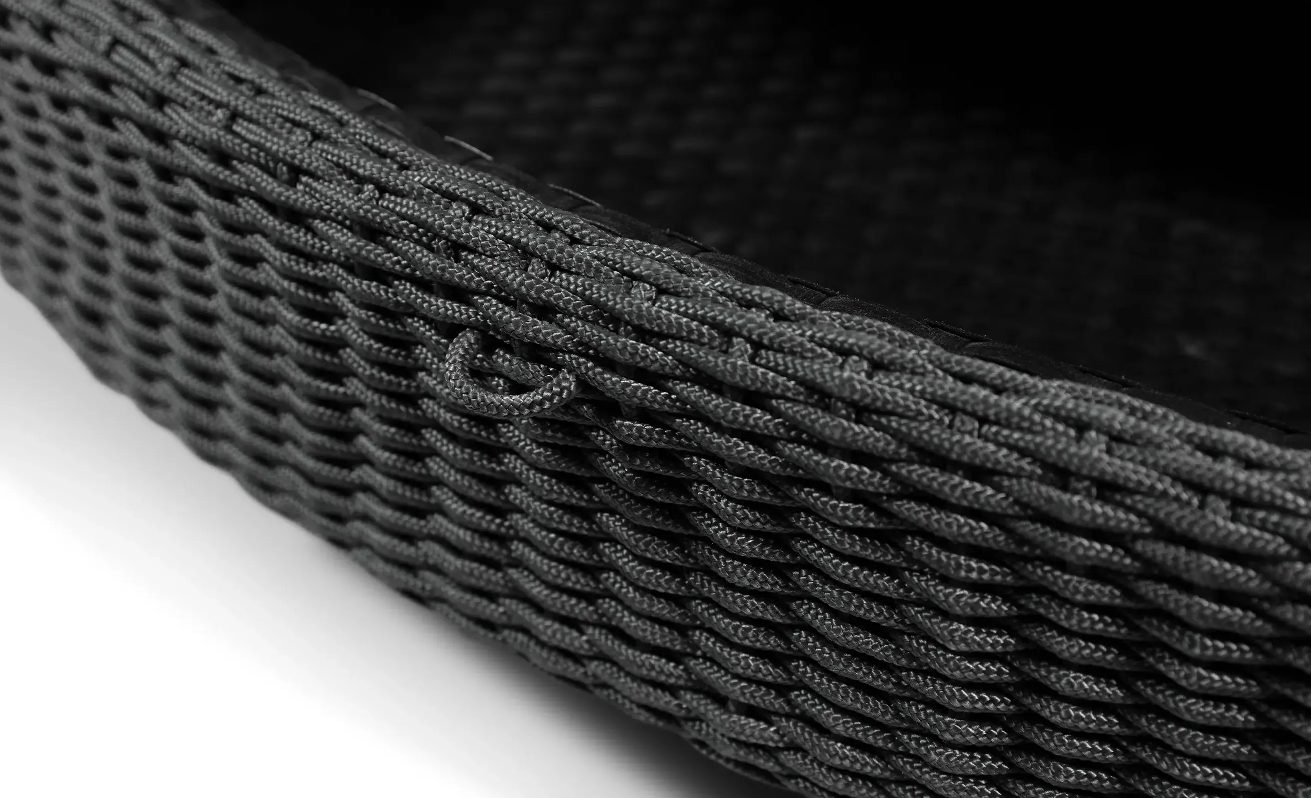 Leżanka ogrodowa Crown w kolorze szarym