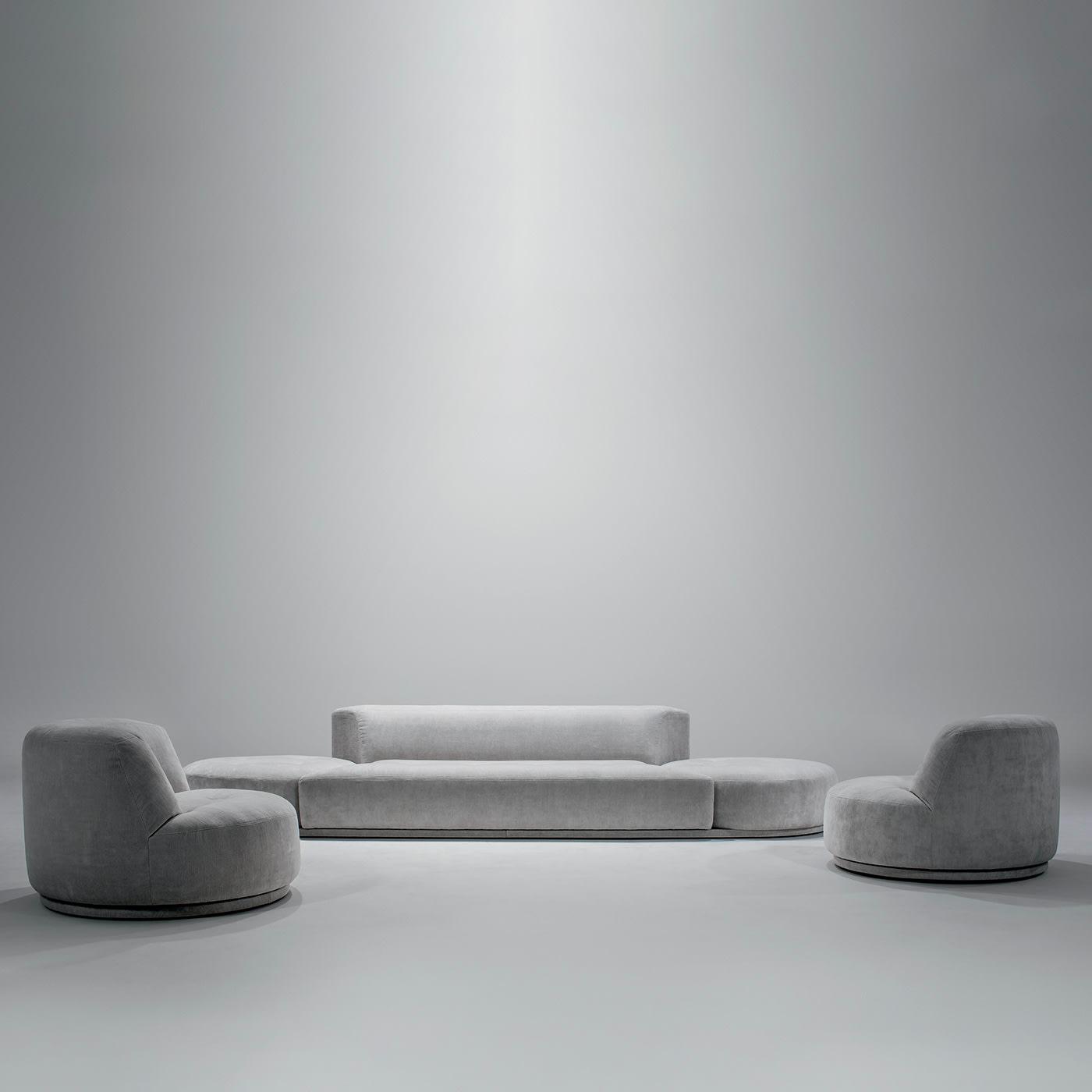 Ręcznie wykonany włoski fotel Bordone