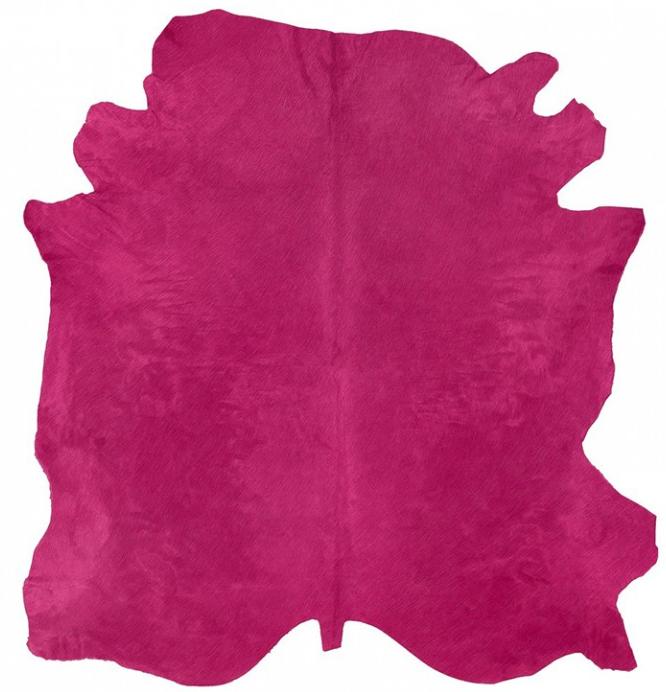 Fucsia Naturalna Cowhide | Rozmiar: 200 x 240 cm