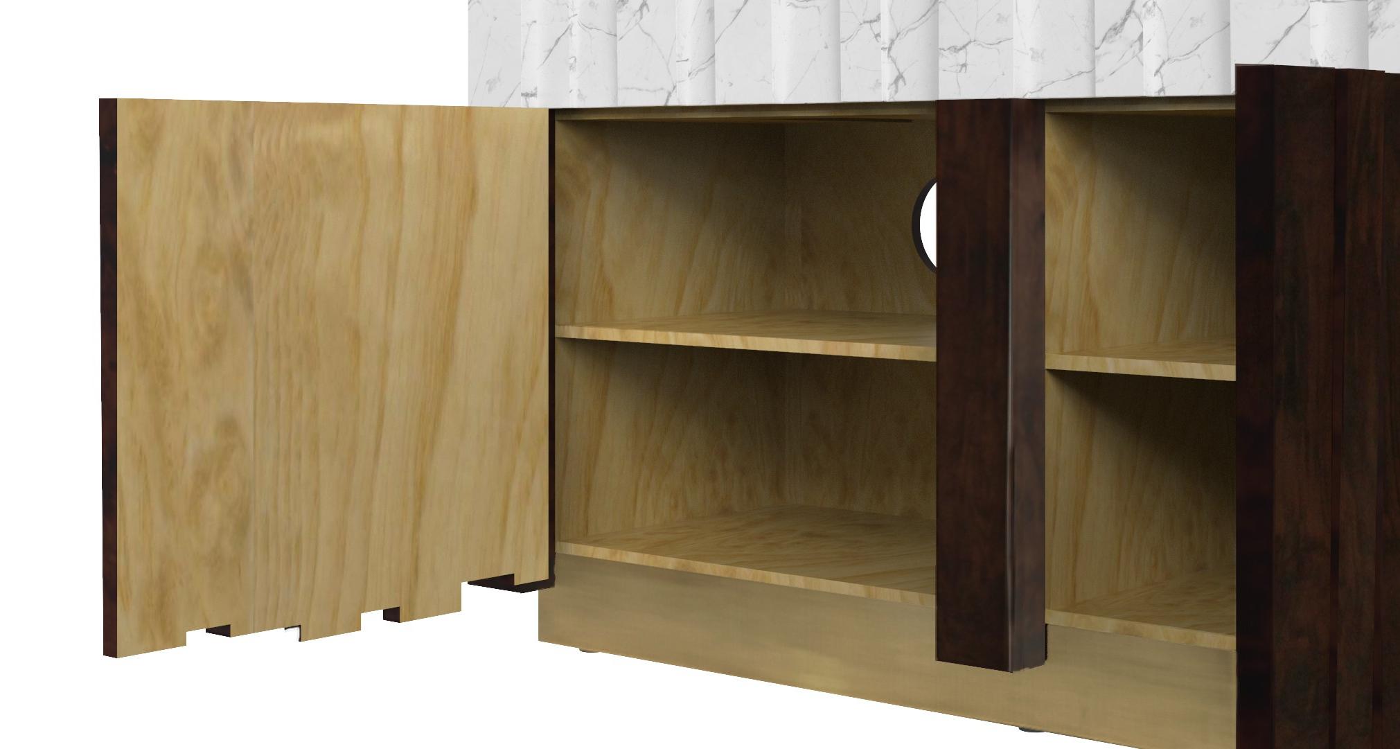 Szafka łazienkowa Geoglyph