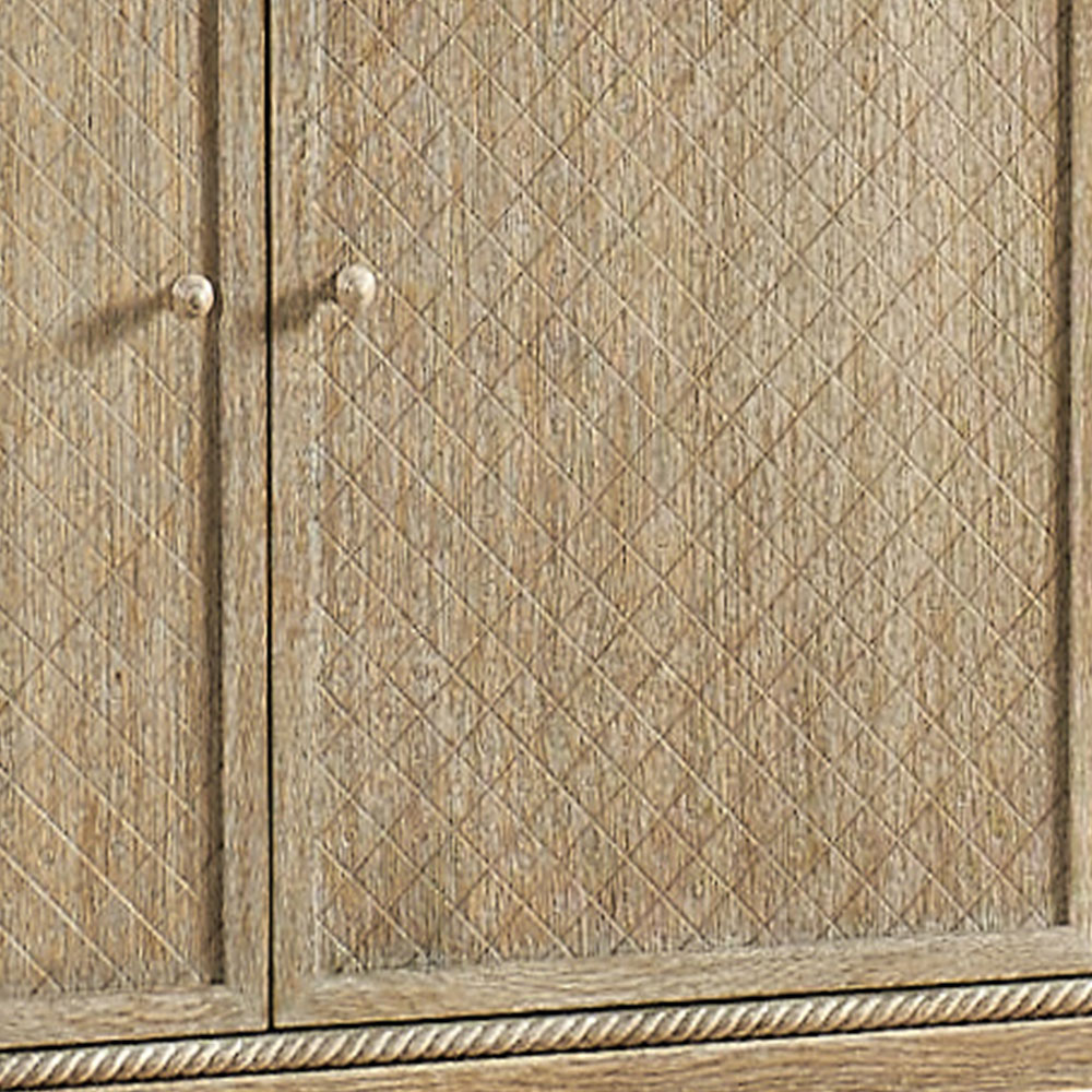 Kredens York Venetian White Oak
