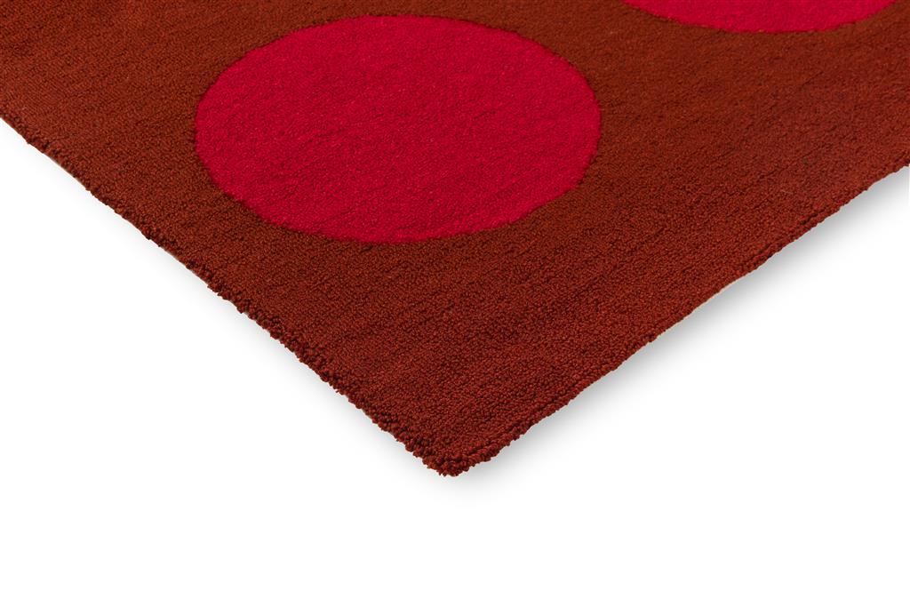 Dywan Uliczny Habitat Festival Dots Red 495800 | Rozmiar: 200 x 280 cm