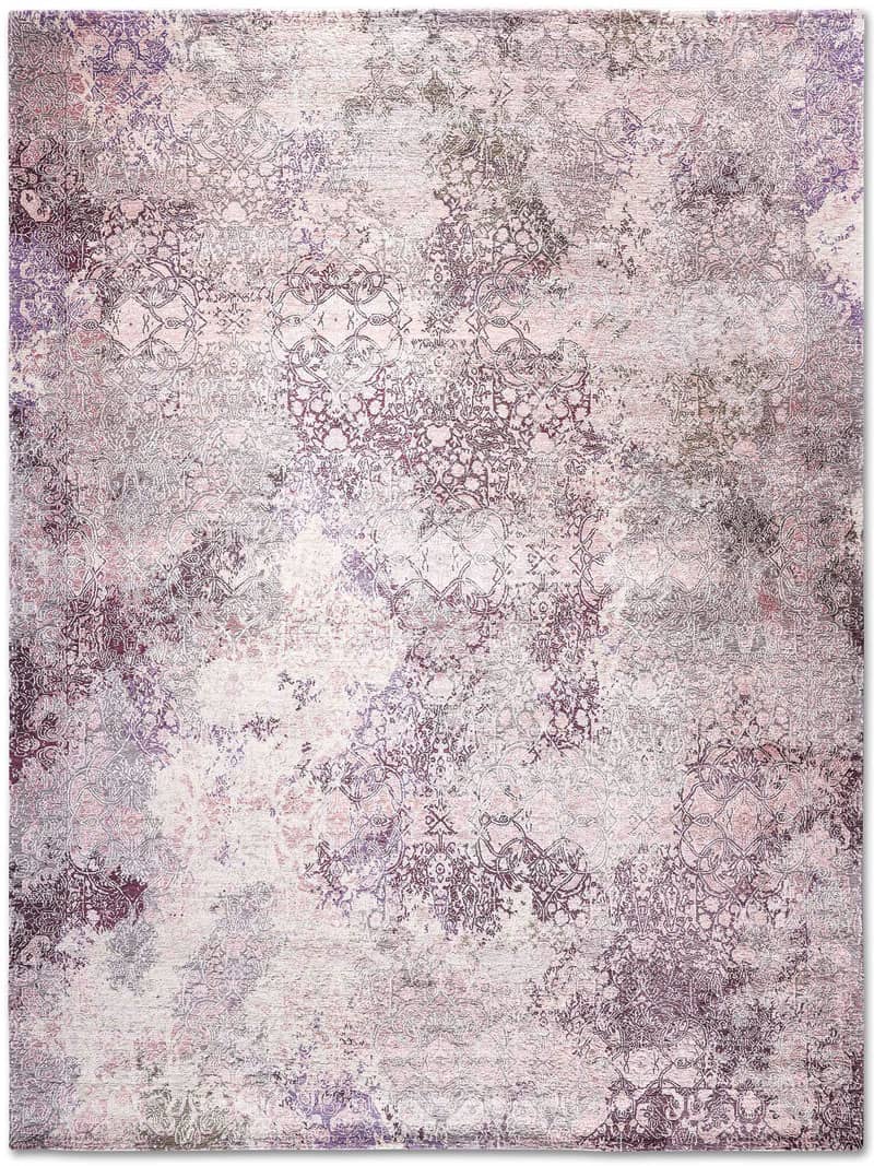 Dywan Ferahan Splash Soft Silver Pink Grey | Rozmiar: 300 x 400 cm